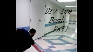 Best Dry Ice Bomb Experiment Fail [upl. by Airaet]