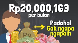 Cara Dapat 20jt Per Bulan Tanpa Kerja [upl. by Yssep]