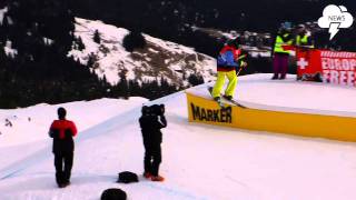 downdays LIVE  European Freeski Open Laax 2011  Slopestyle Finals [upl. by Intihw]