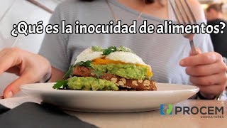 ¿Qué es la inocuidad de alimentos [upl. by Adnilg965]