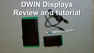 DWIN Displays  Review and tutorial [upl. by Yenaffit]