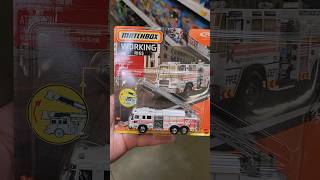 Matchbox Working Rigs Pierce Quantom Aerial Matchbox Firetruck FireFighter FirstResponder Toys [upl. by Aissyla]