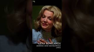 SHORT  GENA ROWLANDS in MINNIE amp MOSKOWITZ 1971 di John Cassavetes [upl. by Reteip]