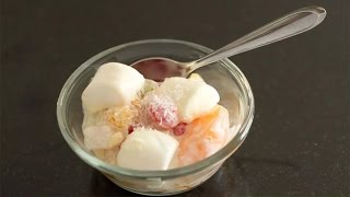 How To Make Ambrosia Salad  The Easy Homemade Ambrosia Salad Recipe [upl. by Beka421]