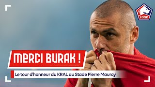 LOSC MERCATO  Le tour dhonneur de Burak Yilmaz ❤ [upl. by Anivas]