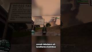 Grand Theft Auto San Andreas Köprü Gizemi [upl. by Ahsimit]