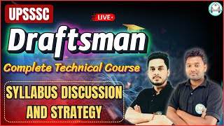 🔴 UPSSSC Draftsman  Syllabus Discussion and Strategy BYMANKESH SIR [upl. by Hindorff]