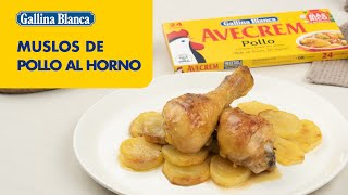 Muslos de pollo al horno ¡jugosos y sabrosos 🍗🍋  Recetas Gallina Blanca [upl. by Hugues]