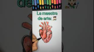 POV piden dibujar un corazón ♥️ drawing art funny [upl. by Aiekam]