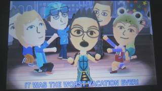 TomoDachi Life Funny Music Hall performance Montage 2 reuploaded [upl. by Yarled917]