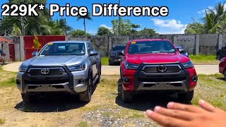 2024 Hilux Conquest 4X2 vs Hilux G [upl. by Ahsyak129]