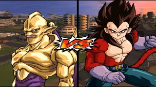 Nuova Shenron vs Vegeta SSJ4 Budokai Tenkaichi 4 [upl. by Larine42]