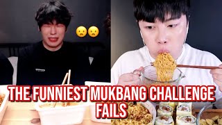 the FUNNIEST mukbang challenge fails [upl. by Cara]