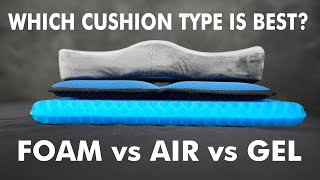 Cushion Challenge II  Foam vs Gel vs Air [upl. by Olga801]