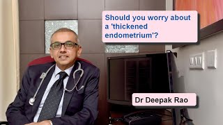 What is a thickened endometrium Should you be worried [upl. by Oakley]