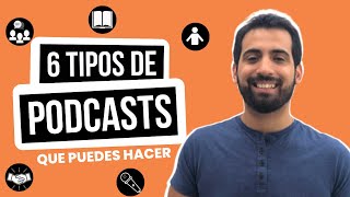 ❓ Que TIPOS de PODCAST hacer 6 OPCIONES [upl. by Solnit824]