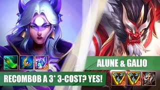 Recombob into a three star four cost Can Galio carry TFT Duos  Teamfight Tactics Set 11 [upl. by Ogaitnas]