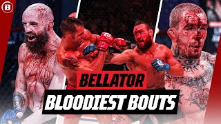 There Will Be Blood 🩸  Bellators Bloodiest Bouts  Bellator MMA [upl. by Ainesej]