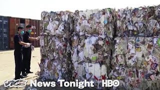 China Garbage Ban amp Blackwater Massacre Retrial  VICE News Tonight Full Episode HBO [upl. by Eiramanin]