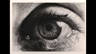 Drawing a Hyper Realistic Eye 2023 [upl. by Belinda]