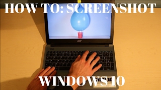 How to Take a Screenshot in Windows 10 [upl. by Yearwood]