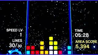 Tetris Effect Connected Nintendo Switch First Run 2024 Were All Connected Lvl 1 Rookie [upl. by Giustino]