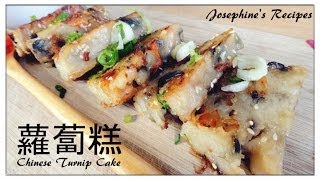 Chinese Dim Sum Recipe 蘿蔔糕 Chinese Turnip Cake [upl. by Enutrof34]