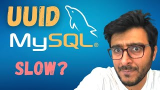 UUIDs are Bad for Performance in MySQL  Is Postgres better Let us Discuss [upl. by Annaierb883]