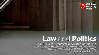 Law and Politics Department  Middlesex University in Dubai [upl. by Anaitsirc]