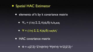 Spatial Covariance Estimator [upl. by Lrak]