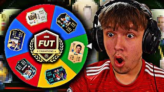 letting a MYSTERY WHEEL choose my FUT Champs team on FIFA 21… [upl. by Frolick]