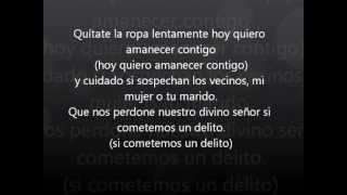 Aventura Los infieles letra [upl. by Llehcam771]