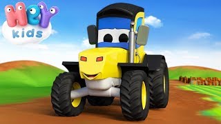 Tractor Song for Kids amp more Nursery Rhymes by HeyKids [upl. by Hgielime]