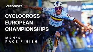 EUROPEAN TITLE SEALED 🥇  Mens CX European Championships  202425 Cyclocross Season [upl. by Chaddie]