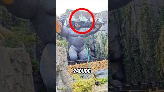 ¡King Kong Hace Lo Inesperado En Jurassic Park 🦍🎢 [upl. by Wilmer419]