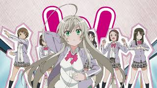 Haiyore Nyaruko san W  OP UHD 60 fps [upl. by Los]