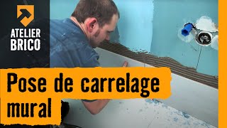 Atelier brico HORNBACH  Pose de carrelage mural [upl. by Medeah919]