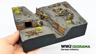 WW2 Diorama 172  Step by step Tutorial [upl. by Sutsuj]