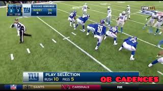 Eli Manning Cadence [upl. by Israeli]