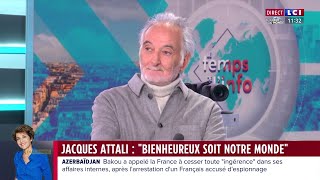 quotLa situation telle quelle se projette pour 2029 est catastrophiquequot prévoit Jacques Attali [upl. by Montford397]