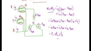 Three Wattmeter method Measurement of Power in 3 phase circuit  system BEE [upl. by Neirbo]