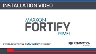 Maxxon Fortify Installation Video [upl. by Ogren]