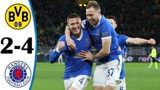 Borussia Dortmund vs Rangers 24 All Highlights 17022022 [upl. by Arbua675]