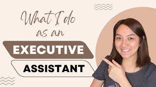 Top 5 Executive Assistant tasks that you need to know 📝  Work From Home Job [upl. by Lurie836]