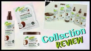 Palmers Coconut Oil Formula Hair Products Review [upl. by Eldora]