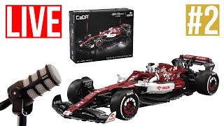 CaDA Alfa Romeo™ F1 Team ORLEN C42 LIVE build  2  Set C64005W [upl. by Iahcedrom]