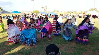 CRIT Fair amp Pow Wow  Teen Girls Bird Dancing [upl. by Goldy]