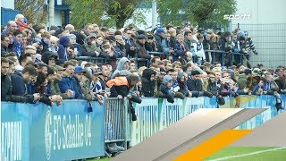 2000 Fans beim Training Schalke heiß aufs Derby  SPORT1 [upl. by Zeph]