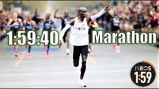 Eliud Kipchoges Historic 159 Marathon  The Ineos 159 Challenge [upl. by Addie]