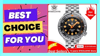 SD1975V STEELDIVE New Arrival TwoTone Ceramic Bezel Orange [upl. by Goodspeed777]